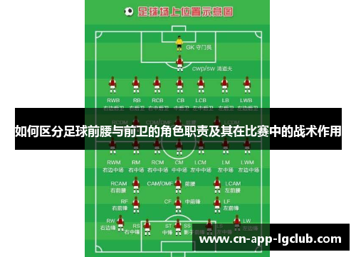 如何区分足球前腰与前卫的角色职责及其在比赛中的战术作用